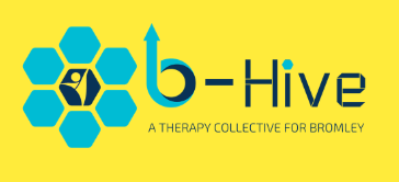 b- hive logo a therapy collective for Bromley