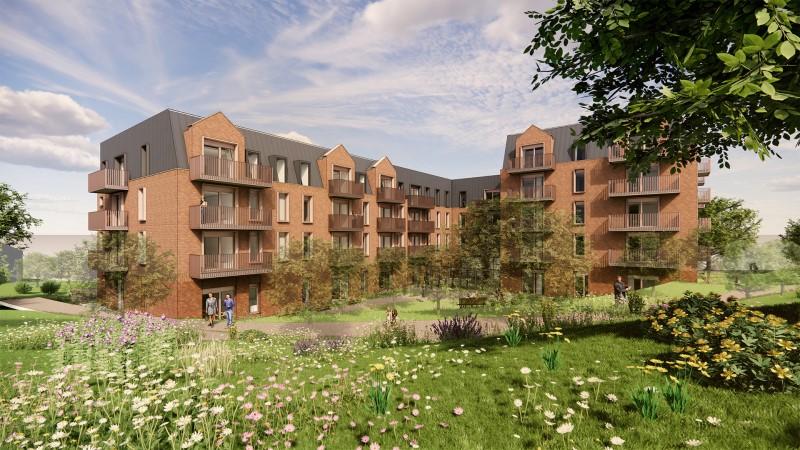 Artist&rsquo;s impression of the completed Bellegrove development.