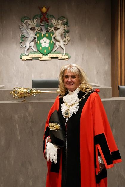 New Mayor of Bromley Councillor Christine Harris.