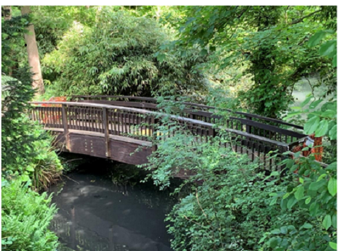 Kelsey Park footbridge a