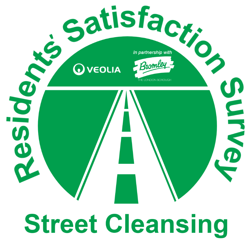 Residents street cleansing satisfaction survey logo.